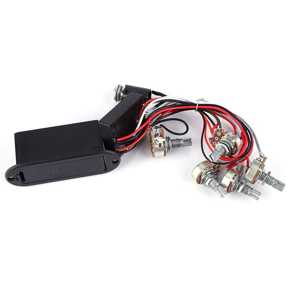 ベース OK CUSTOM DESIGN 3BAND ACTIVE PREAMP 3Band Active Bass Preamp
